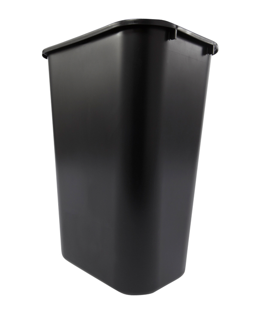 Afvalbak Rubbermaid groot 39 liter zwart
