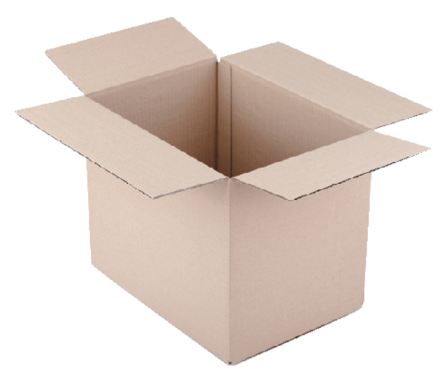 Amerikaanse vouwdoos CleverPack 500x400x300mm B-golf bruin 25 stuks