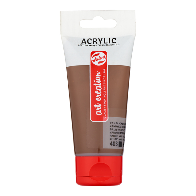 Acrylverf Talens Art Creation 403 van Dijckbruin tube à 75ml