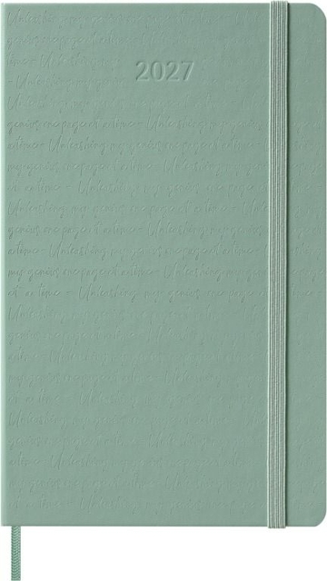Agenda 2027 Moleskine 12M Planner Weekly 7dagen/1pagina large hc sage green