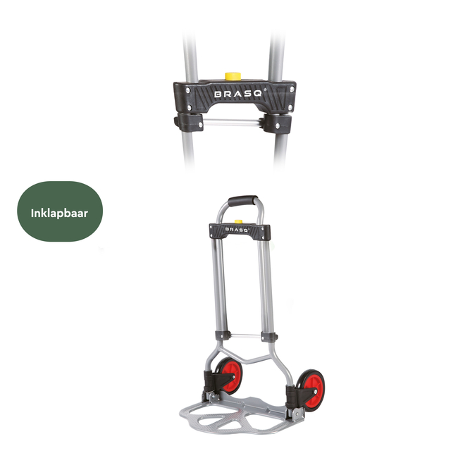 Steekwagen BRASQ Inklapbaar HT60 incl. bagagespin 60Kg