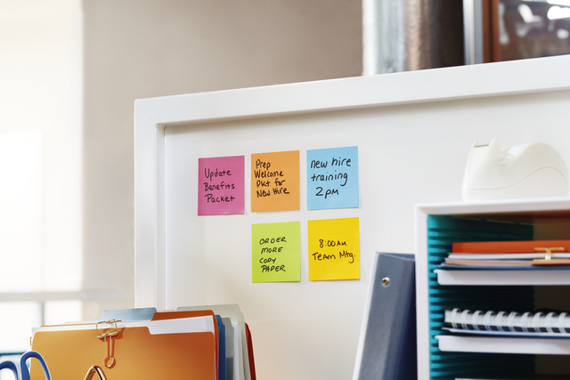 Memoblok Post-it 654 Super Sticky 76x76mm ultrageel 12 stuks