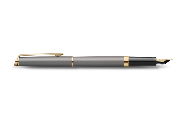 Vulpen Waterman Hémisphère Fashion Colors metallic grey GT fijn