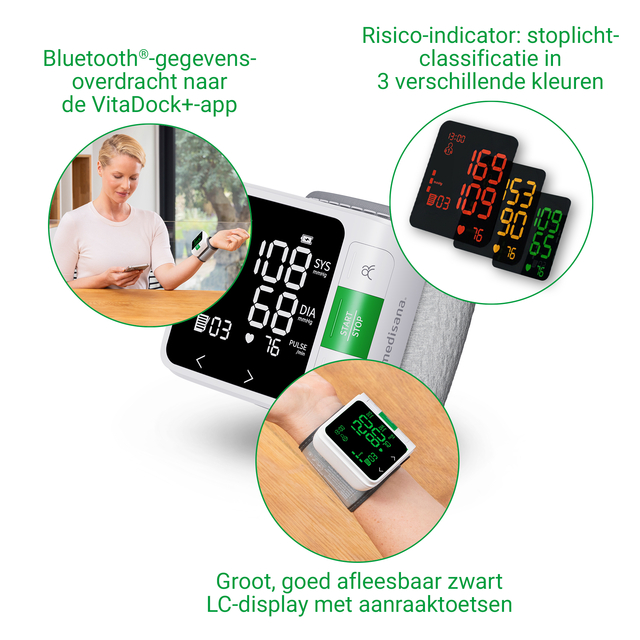 Polsbloeddrukmeter Medisana Connect BW 360