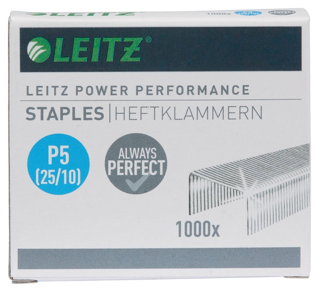 Nieten Leitz 25/10 verzinkt 1000 stuks