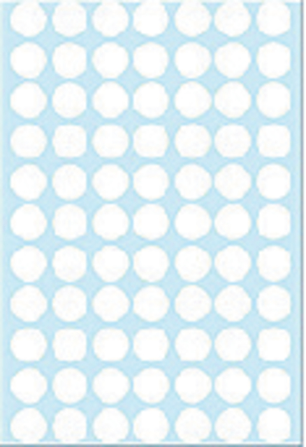 Etiket HERMA 2230 rond 13mm wit 2464 stuks