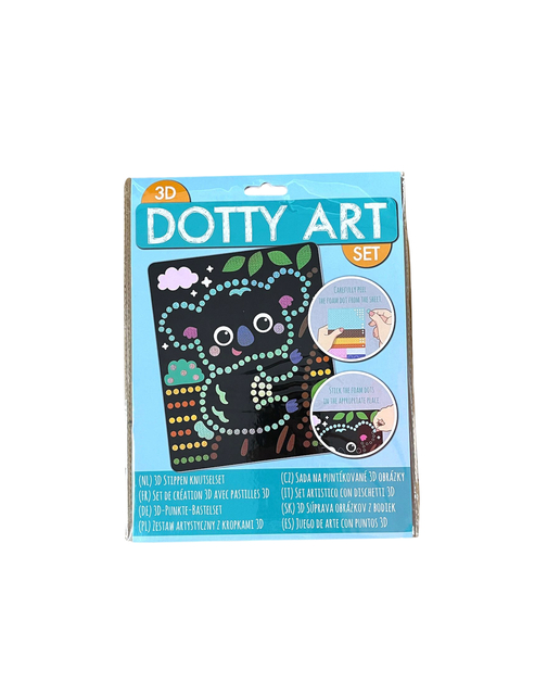 Knutselset 3D Dotty art assorti