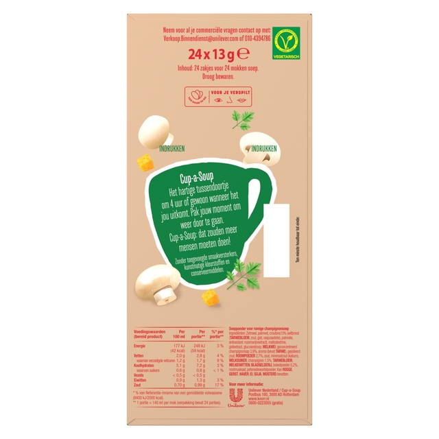 Cup-a-Soup Knorr champignon crème 24x140ml