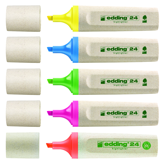Markeerstift edding 24 EcoLine geel