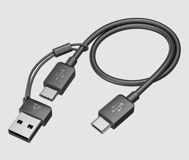 Headset HP POLY Voyager Focus 2 USB-C met oplaadstation