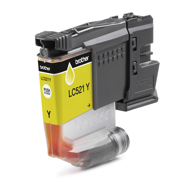 Inktcartridge Brother LC-521Y geel