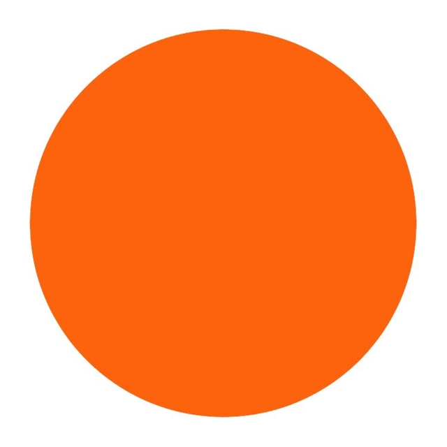 Plakkaatverf Qrea oranje 500ml