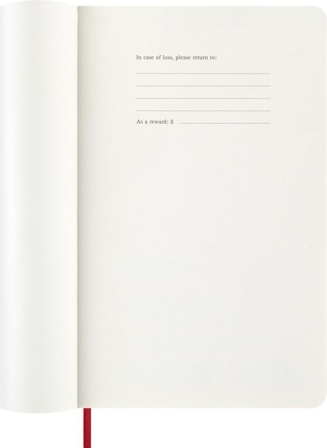 Agenda 2027 Moleskine 12M Planner Weekly 7dagen/1pagina large sc scarlet red