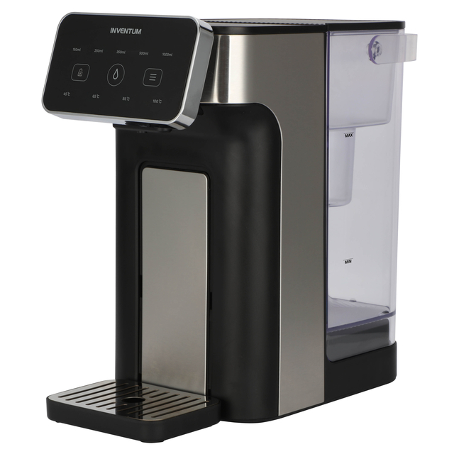 Heetwaterdispenser Inventum 2 liter 2600 watt zwart/rvs