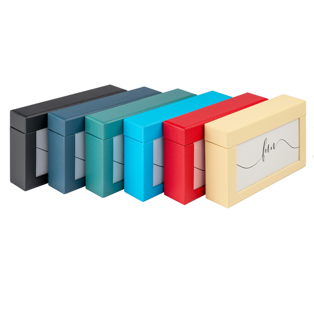Fotobox walther design Fun 10x15cm 100 foto's petrol groen
