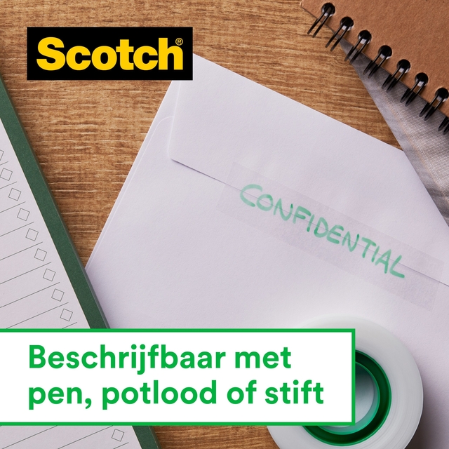 Plakbandhouder Scotch C31 hond + 1rol 19mmx7.5m