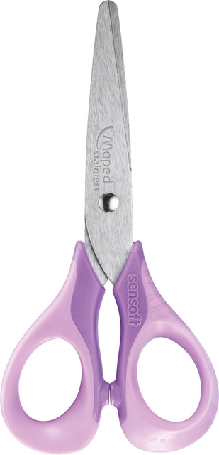 Schaar Maped Sensoft 13cm pastel assorti