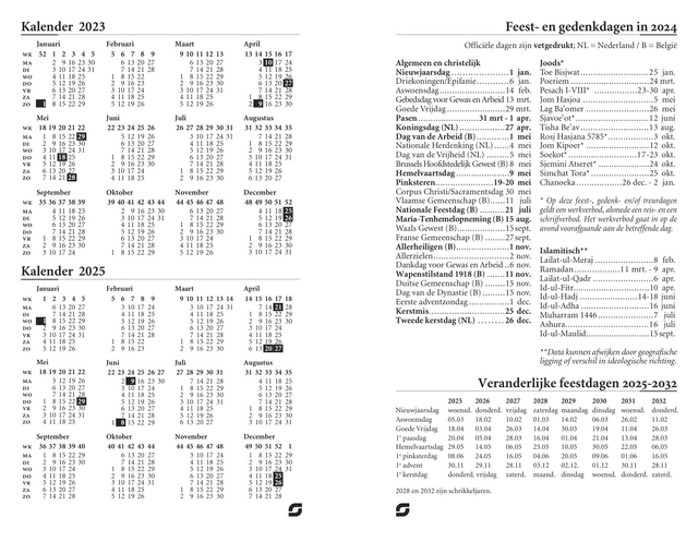 Agendavulling 2027 Succes Mini 7dagen/2pagina's