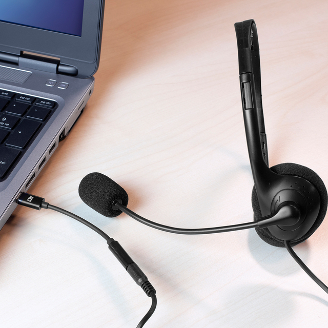 Adapter ACT USB-C naar 3.5mm audio jack 0.1 meter