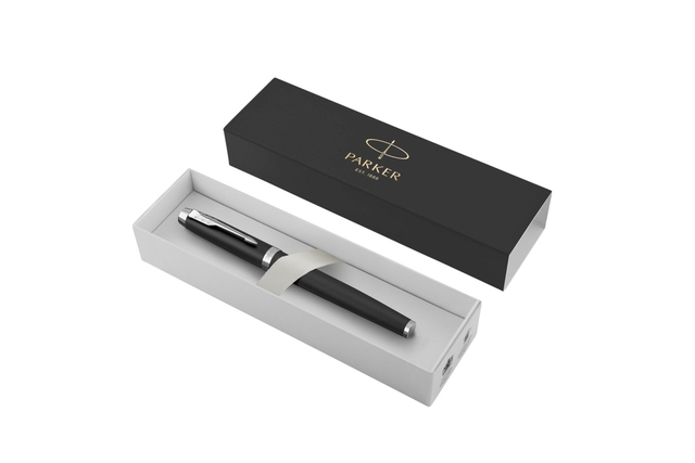 Vulpen Parker IM matt black CT fijn