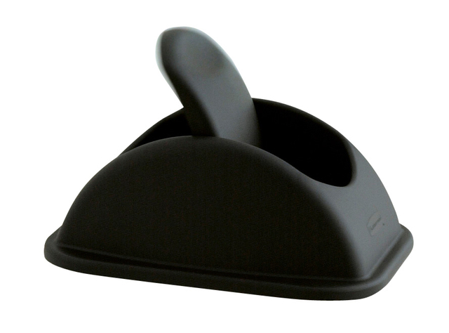Deksel Rubbermaid groot 39L zwart