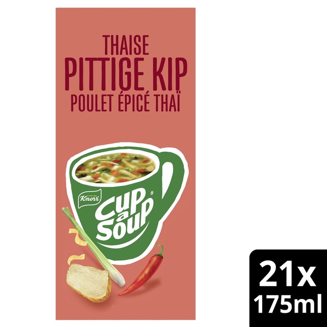 Cup-a-Soup Knorr Thaise pittige kip 21x175ml