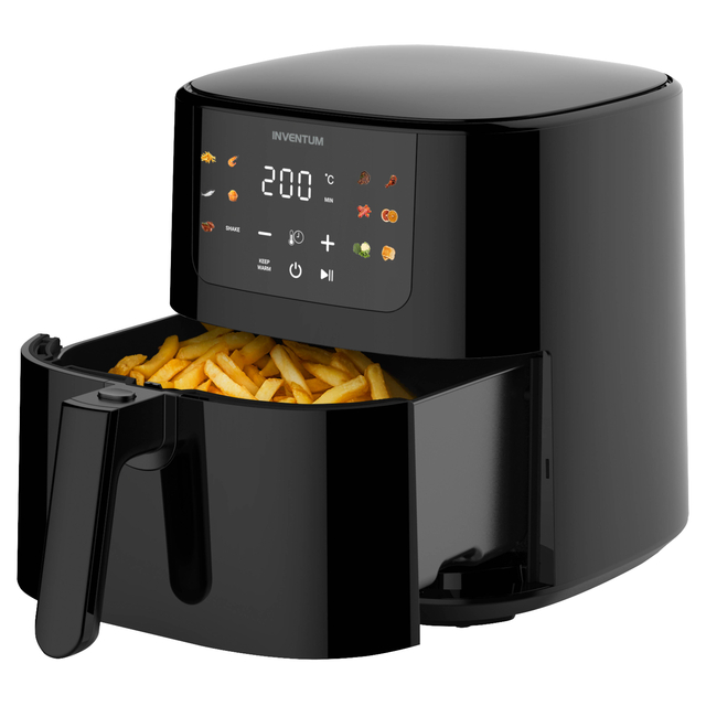 Airfryer Inventum 5 liter 1500watt zwart