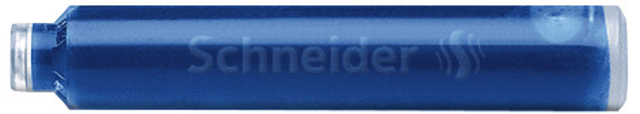 Inktpatroon Schneider din blauw doos à 6 stuks