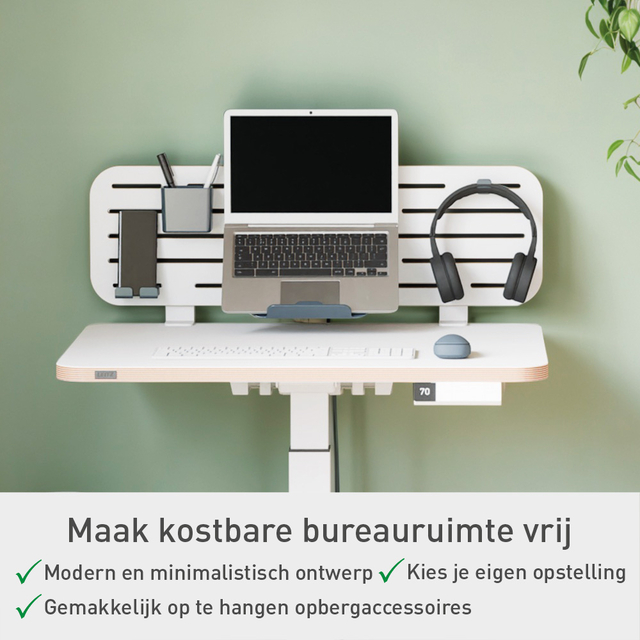 Ergo Mobiele thuiswerkplek set Leitz pakket 1