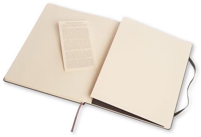 Notitieboek Moleskine XL 190x250mm dots hard cover zwart