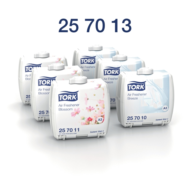 Luchtverfrisser Tork A3 Premium constant assorti 257013