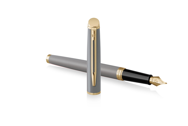 Vulpen Waterman Hémisphère Fashion Colors metallic grey GT fijn