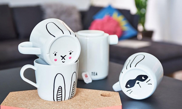 Brushpen edding 4200 porselein rood