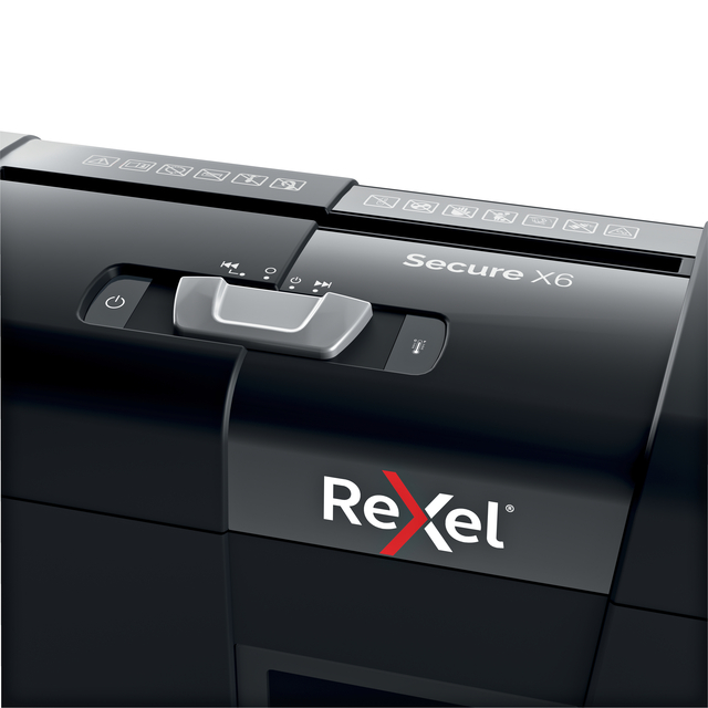 Papiervernietiger Rexel Secure X6 snippers 4x40mm