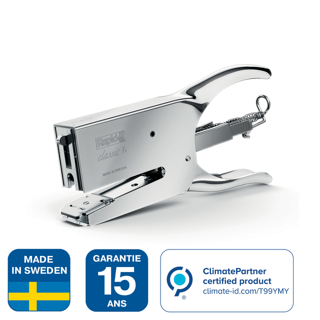 Niettang Rapid 1DX 50 vel 24/6 chroom