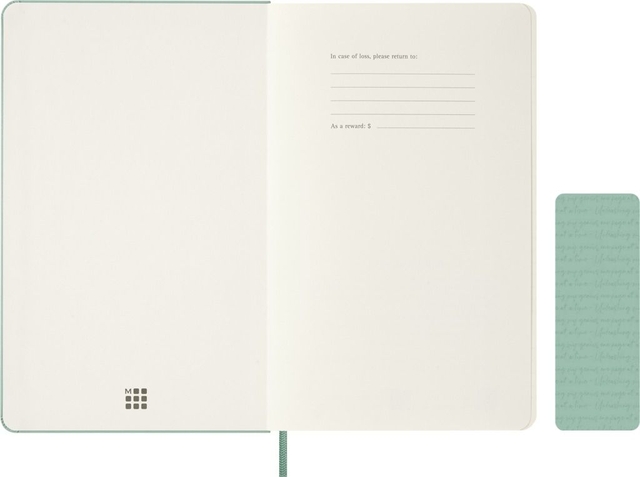 Agenda 2027 Moleskine 18M Planner Weekly 7dagen/1pagina large hc sage green