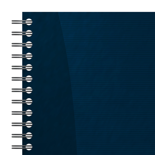 Spiraalblok Oxford Essentials A5 lijn 180 pagina's 80gr assorti