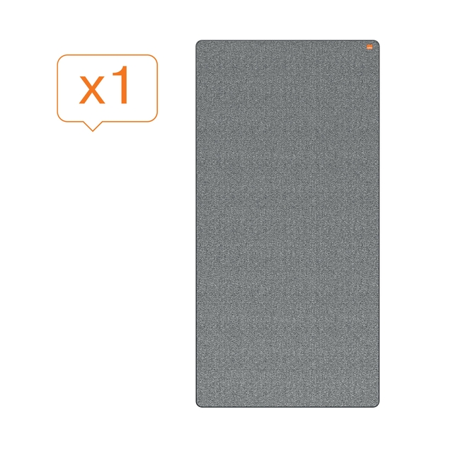 Draagbaar whiteboard en memobord Nobo Move & Meet 90x180cm