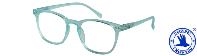 Leesbril I Need You +3.00 dpt Frozen blauw