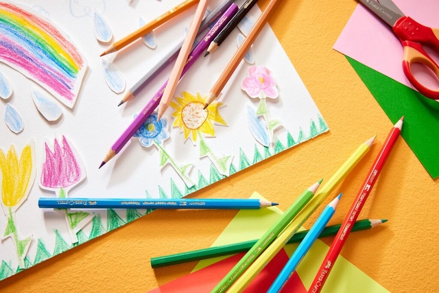 Kleurpotloden Faber-Castell assorti set à 24 stuks
