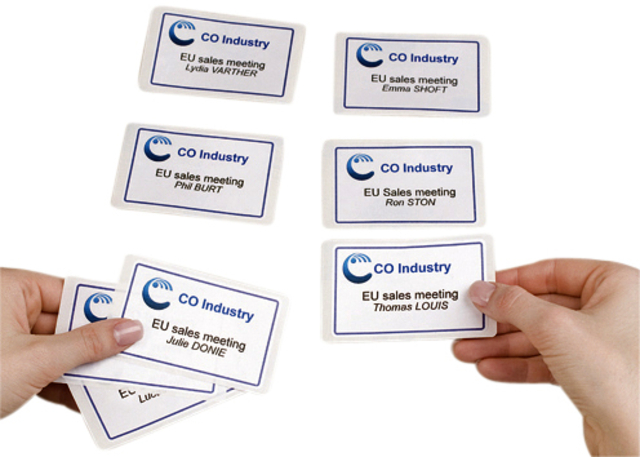 Naambadge etiket Avery L4785-20 80x50mm 200 stuks