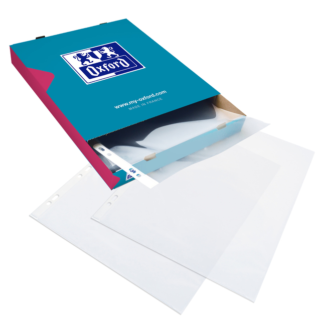 Showtas Oxford  A4 PP 90µ glashelder 100 stuks
