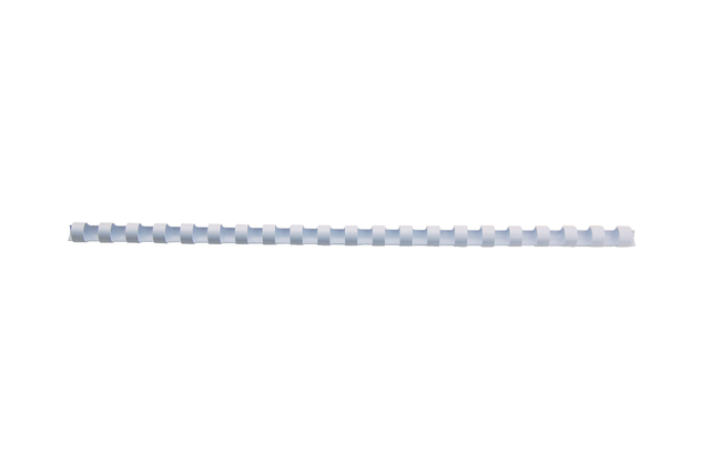 Bindrug GBC 6mm 21-rings A4 wit 100 stuks