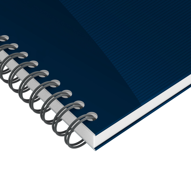 Adresboek Oxford Office Essentials A5 72vel dubbelspiraal assorti