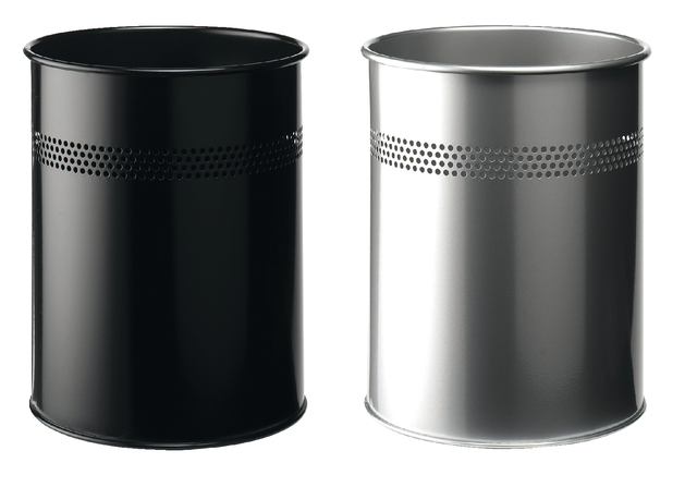 Papierbak Durable 3300-01 15 liter 30mm perforatie zwart