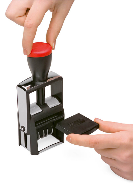 Woord-datumstempel Colop Heavy Duty 2860 Classic Line personaliseerbaar