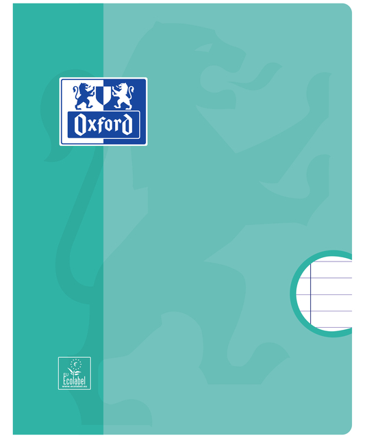 Schrift Oxford School A5 lijn 72 pagina's 80gr assorti pak à 3 stuks