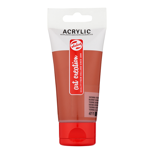 Acrylverf Talens Art Creation 411 gebrand sienna tube à 75ml