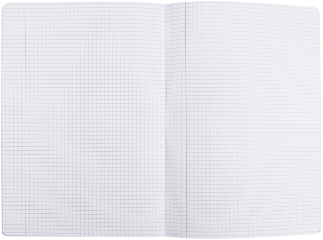 Schrift Oxford School A4 ruit 5x5mm 72 pagina's 80gr assorti