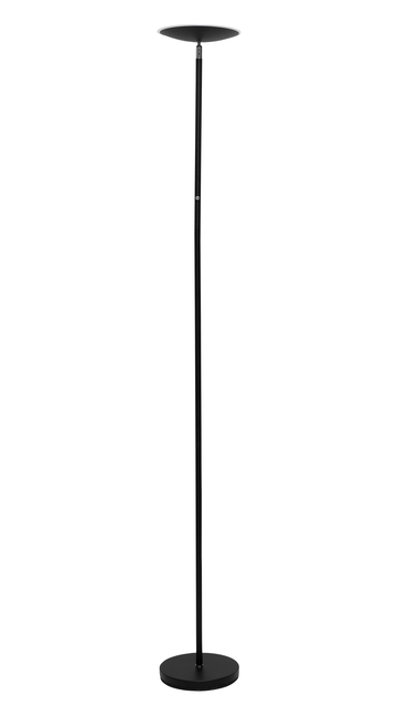 Vloerlamp MAUL Sphere LED hg 195cm zwart